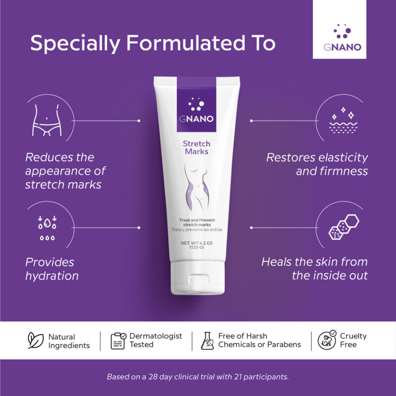 GNANO ADVANCED STREACH MARK THERAPY CREAM - Image 2